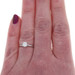 White Gold Diamond Solitaire Engagement Ring - 14k Round Brilliant .45ct