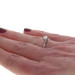 White Gold Diamond Solitaire Engagement Ring - 14k Round Brilliant .45ct