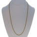 Yellow Gold Wheat Chain Necklace 22 3/4" - 14k