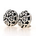 Barry Kieselstein-Cord Knot Large Stud Earrings - Sterling Silver 925 Clip-Ons