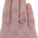 Le Vian Diamond Intertwined Heart Duo Ring - Rose Gold 14k Round .10ctw Love