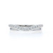 White Gold Diamond Enhancer Wedding Band - 14k Round Brilliant .25ctw Guard Ring
