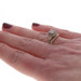 Yellow Gold Diamond Halo Engagement Ring & Wedding Band - 10k Round .66ctw
