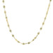 Yellow Gold Mirror Chain Necklace 15 1/2" - 14k