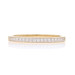 Yellow Gold Diamond Wedding Band - 14k Round Brilliant .12ctw Ring