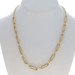 Monica Rich Kosann Infinity Classic Necklace 20" -Gold 18k Fancy Paperclip Chain