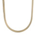 Yellow Gold Herringbone Chain Necklace 18 1/4" - 14k