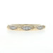 Yellow Gold Diamond Band - 10k Round Brilliant Wedding Ring