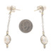 Lagos Luna Drop Cultured Freshwater Pearl Dangle Earrings -Sterling 925 Gold 18k