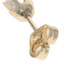 Yellow Gold Diamond Stud Earrings - 14k Round Brilliant .50ctw Pierced