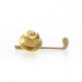 Yellow Gold Golf Club Men's Lapel Pin - 14k Sports