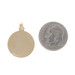 Yellow Gold Tree of Life Pendant - 14k Nature Family Love