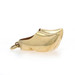 Yellow Gold Vintage Dutch Clog Shoes Charm - 14k Enamel Holland Footwear