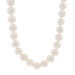 Yellow Gold Cultured Freshwater Pearl Knotted Strand Necklace 17 1/2" - 14k