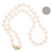 Yellow Gold Cultured Freshwater Pearl Knotted Strand Necklace 17 1/2" - 14k