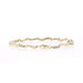 Yellow Gold Diamond Link Bracelet 7 1/4" - 10k Round Brilliant .50ctw