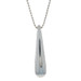 Lagos Caviar Signature Long Teardrop Pendant Necklace - Sterling 925 Bead Chain
