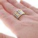 Roberto Coin Elefantino Diamond Band - Yellow Gold 18k Rd .19ctw Cluster Ring