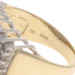 Yellow Gold Diamond Cluster Cocktail Ring - 14k Round Brilliant 2.50ctw