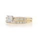 Yellow Gold Diamond Engagement Ring & Wedding Band - 10k Round Brilliant .50ctw