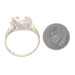 Yellow Gold Diamond Horse Men's Ring - 10k Round .63ctw Equestrian Horseshoe
