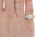 Yellow Gold Diamond Invisible Set Engagement Ring - 18k Radiant 2.25ctw