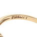 Yellow Gold Diamond Solitaire Engagement Ring - 14k Old Mine .11ct