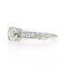 Platinum Art Deco Diamond Engagement Ring - European .69ctw Vintage