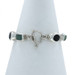 Tallere Lagunas Onyx Aventurine Quartz Link Bracelet 7 3/4" - Sterling 925 Inlay