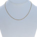 Yellow Gold Box Chain Necklace 16" - 18k
