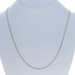 Yellow Gold Box Chain Necklace 24" - 18k