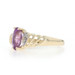 Yellow Gold Amethyst Diamond Ring - 10k Marquise .45ctw
