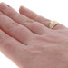 Yellow Gold Engravable Signet Ring - 10k Brushed Square