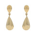 Yellow Gold Teardrop Dangle Earrings - 14k Pierced