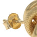 Yellow Gold Textured Love Knot Stud Earrings - 18k Pierced