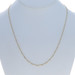 Yellow Gold Twisted Serpentine Chain Necklace 20" - 18k