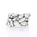 John Hardy Kali Twist Crossover Band - Sterling Silver 925 Statement Ring