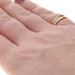 Yellow Gold Set of 2 Ribbed Wedding Bands - 14k Size 7 1/2 Rings