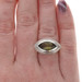 Slane & Slane Lime Quartz Cocktail Solitaire Ring Sterling 925 Marquise 3.60ct