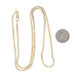 Yellow Gold Box Chain Necklace 20" - 14k