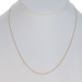 Yellow Gold Singapore Chain Necklace 18" - 14k