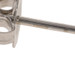 White Gold Diamond Stud Earrings - 14k Princess .70ctw Pierced
