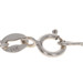 White Gold Diamond Three-Stone Necklace 16" - 14k Rd .20ctw Past Present Future