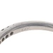 White Gold Sapphire Stackable Band - 14k Round .44ctw Wedding Ring