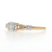 Yellow Gold Diamond Engagement Ring - 14k Single Cut