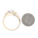 Yellow Gold Diamond Men's Ring - 14k Round Brilliant .25ct Solitaire
