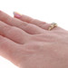 Yellow Gold Diamond Solitaire Engagement Ring - 14k European Cut Vintage