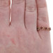 Yellow Gold Garnet Four-Stone Band - 10k Heart 1.16ctw Love Ring SZ 8