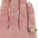 Le Vian Neapolitan Opal Blue Topaz Diamond Halo Ring - Rose Gold 14k Cab 1.58ctw