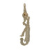 Yellow Gold Bermuda Charm - 14k Island Travel